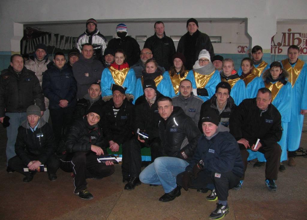 Євангелізаційна поїздка в Менську виправну колонію
