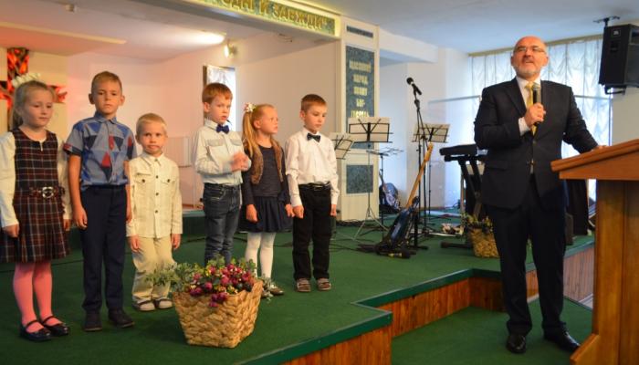 Свято Першого дзвоника в Недільній школі