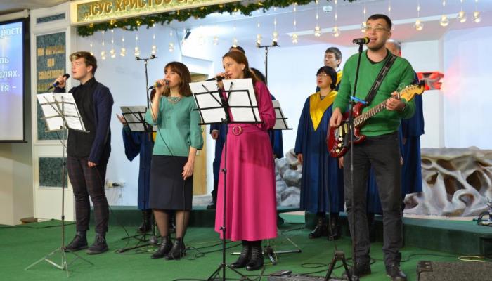 Різдвяне свято в Євангельській церкві "Благодать"