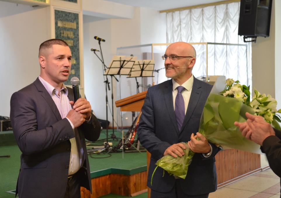 Вітаємо дорогого пастора із 50-річчям!