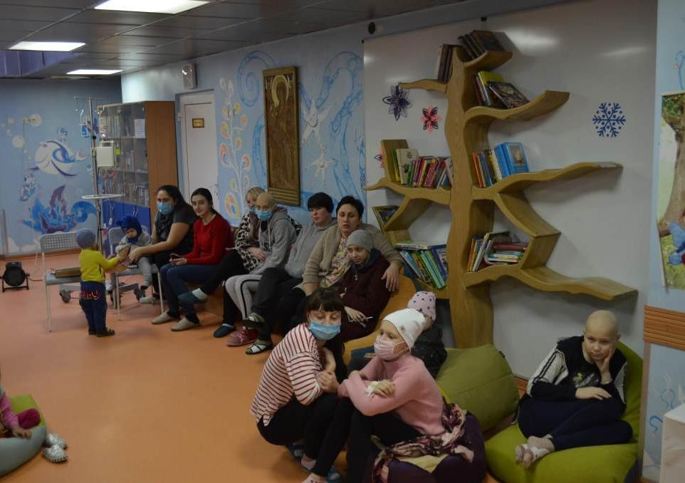 Євангелізаційна поїздка до Національного Інституту раку