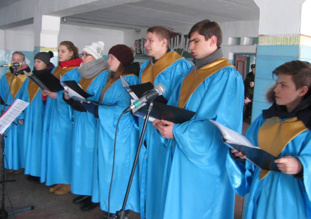 Євангелізаційна поїздка в Менську виправну колонію